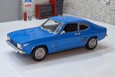 Modellino Ford Capri blu scala