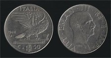 50 CENTESIMI 1942 IMPERO -