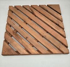 pedana doccia legno 45x45