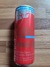 Red Bull The Red Edition Anguria Senza Zucchero Canada Barattolo Completo 250ml Lattina