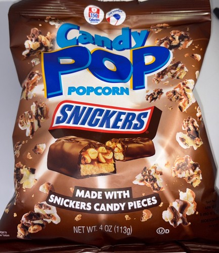 Snickers candy pop popcorn - snickers,