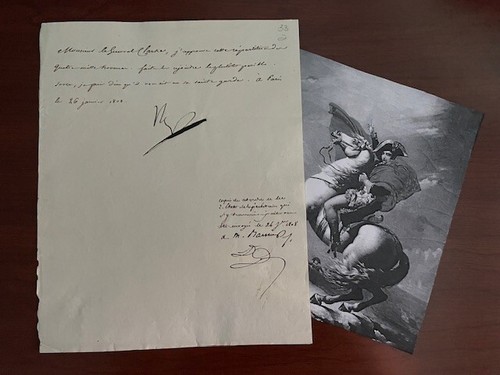 Napoleone bonaparte lettera - bonaparte,