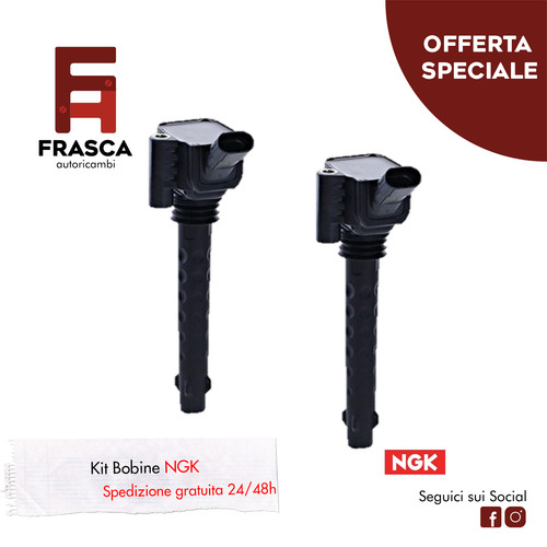 Kit bobine accensione ngk - kit, 2