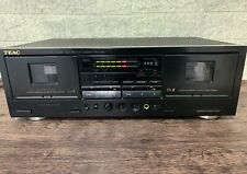 TEAC W-525R HX Pro *4-Motor Auto-Reverse Dual Cassette Deck (leggi descrizione)