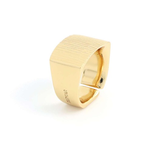 Anello dorato regolabile