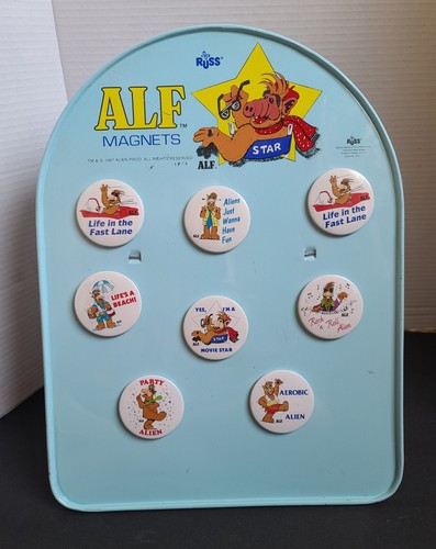 Calamita metallo alf vintage - calamita,