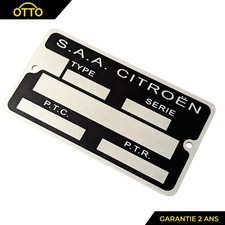 Plaque type mine pour - , citroen