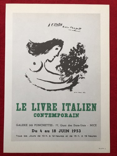 Marc chagall poster nice - marc,