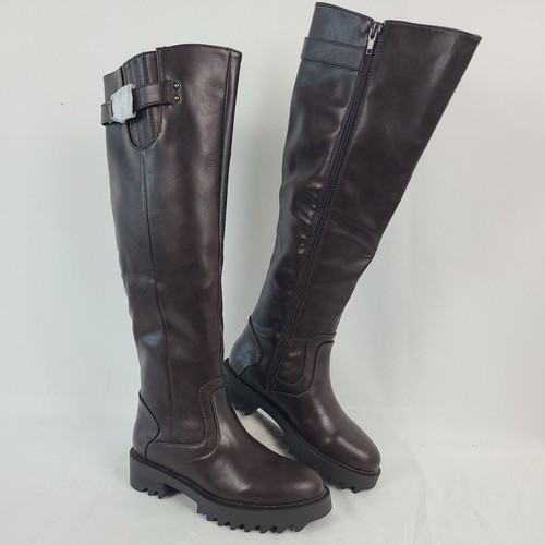 Stivali donna justfab marroni - donna,
