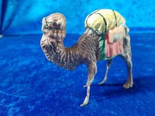 *PR1 Presepe vintage statuine  pasta gesso pastori capre pecore fontana asta 21