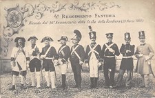 5146) 4 FANTERIA BRIGATA PIEMONTE, UNIFORMI STORICHE.