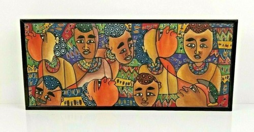 Quadro arte africana tela arte