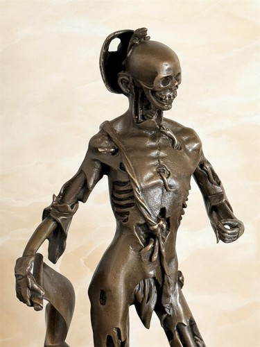 Statua bronzo memento mori - memento,