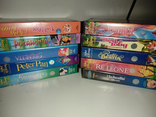 Cassette vhs walt disney - cassette,