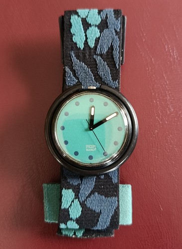 Montre swatch pop green tiki - swatch,