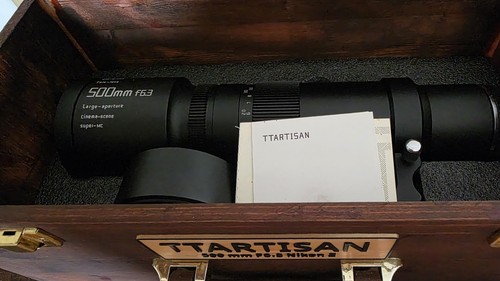 Ttartisan 500mm 3 - 500mm, f/6,3