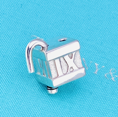 Ciondolo lucchetto tiffany - ciondolo,