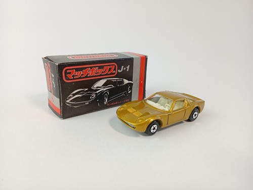 Matchbox lamborghini miura - matchbox,