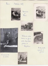 Foglio 6 fotografie Lavori per