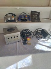 Nintendo Gamecube Pal grigio+2 joypad+2 memory card+3 giochi originali vintage