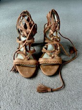 Sandali donna scamosciati