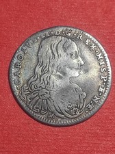 Carlino in Argento 1686 Carlo