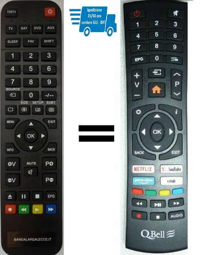Telecomando gia programmato - telecomando, gia'