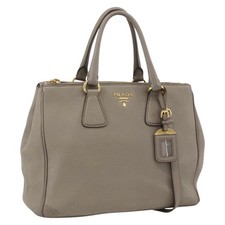 PRADA Hand Bag Leather 2way