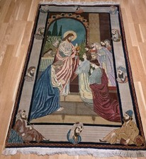 Tappeto persiano Tabriz Gesù