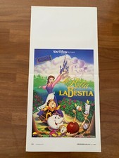 81S LOCANDINA Poster, LA BELLA E LA BESTIA Beauty and the Beast ANIMAZIONE WALT 