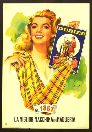 Dubied macchina per - dubied, '50