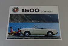 Brochure / Brochure Fiat 1500