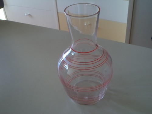 Antica brocca caraffa vetro - antica,