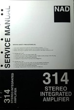 NAD 314 Amplificatore Manuale