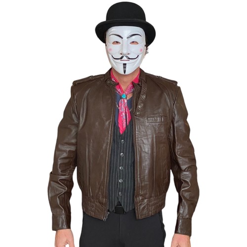 Giacca vintage pelle taglia - vintage,