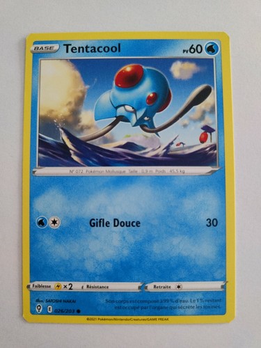 Carte pokemon tentacool - -,