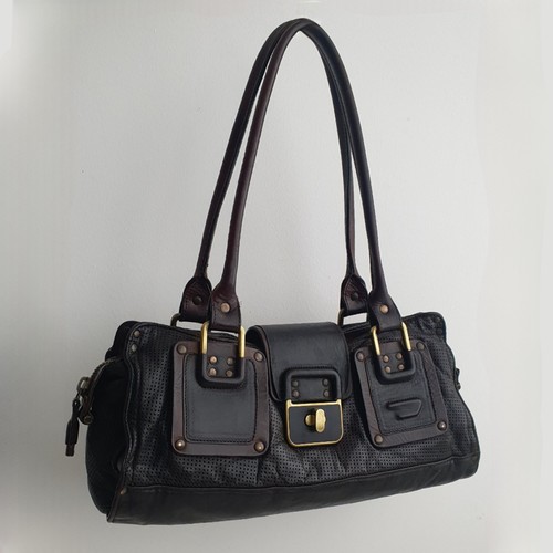 Vintage diesel leather bag - diesel,