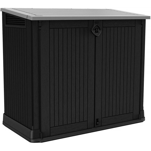 Box porta attrezzi giardino - porta,