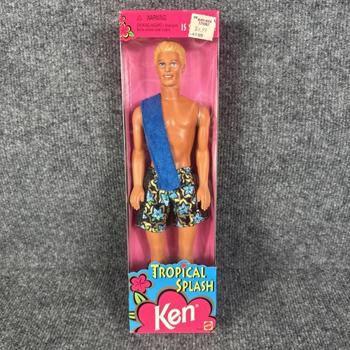 Vintage barbie tropical - vintage, splash
