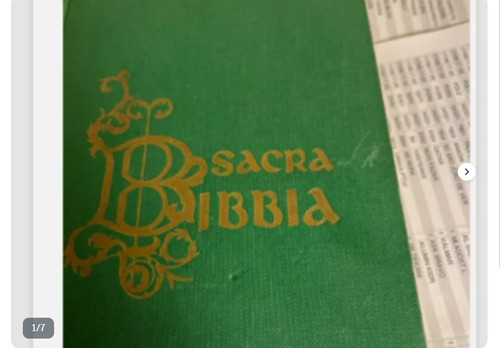 Sacra bibbia edizioni - sacra,