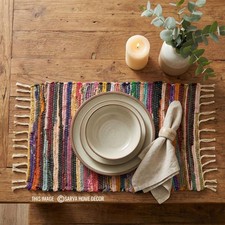 Tovagliette in Cotone Tessuto