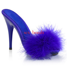 Sexy Marilyn FEATHER SANDALS