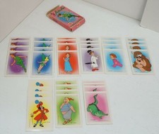 CARTE PETER PAN Crocodile Gioco di Carte Mazzo di Carte Whitman