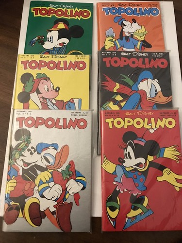 Lotto topolino anastatica - topolino,