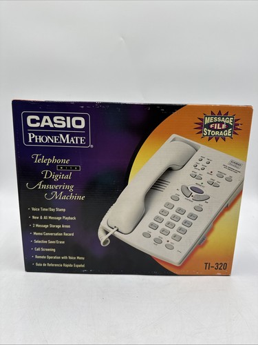 Casio phonemate 320 - phonemate, ti-320