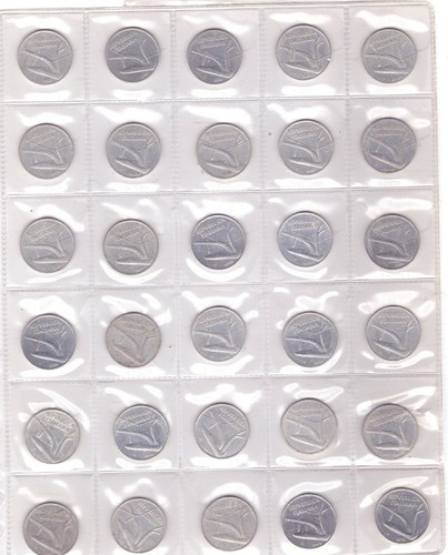 Monete lire repubblica - 30,