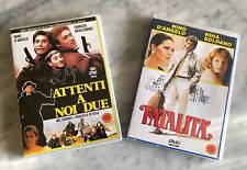 DVD NINO D'ANGELO "FATALITA' + ATTENTI A NOI DUE" EDIZIONE VENDITA INC ITALIA