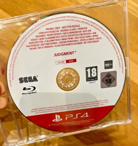 Judgment pal ps4 promo - ps4,