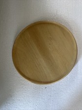 PIANO BASE TV MULTIUSO GIREVOLE 360° LEGNO NATURALE