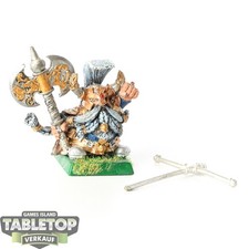 Dwarfen Mountain Holds - Ungrim Ironfist the Slayer King classico - dipinto